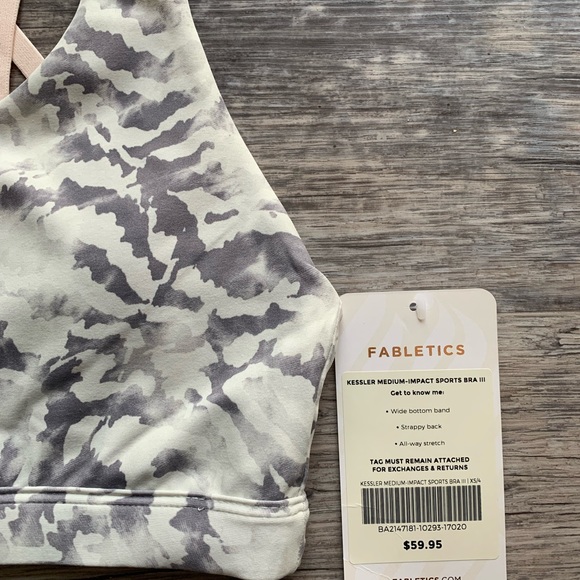 NWT Fabletics Kessler Bra - Picture 8 of 9